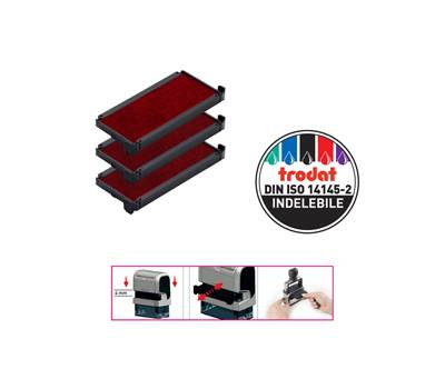 Tampone di ricambio 6 - 4915 rosso - 2169