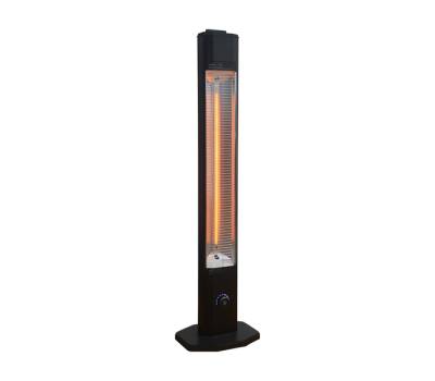 Stufa a torre Hot Tagon con timer 2000 W 31 x 24,5 x 114 cm nero - 4307