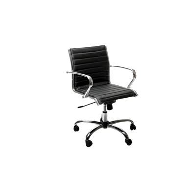 Poltrona direzionale Pollux new PND - pelle - con ruote e braccioli - nero - Unisit - PND/PN - 8050043741790 - DMwebShop