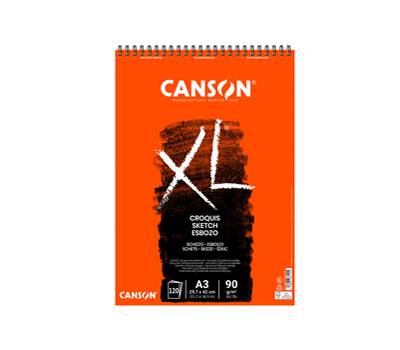 Album XL Croquis - A3 - 90 gr - 120 fogli - conf. 5 pezzi - Canson - C200787501 - C200787115 - 3148957871155 - DMwebShop