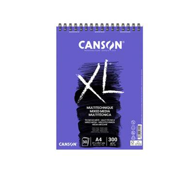 Album XL Mix - A4 - 300 gr - 30 fogli - conf. 5 pezzi - Canson - 200807215 - 3148958072155 - DMwebShop