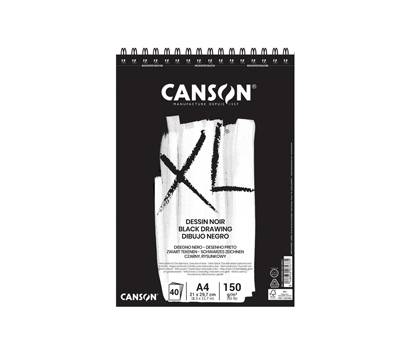 Album XL Dessin noir - A4 - 150 gr - 40 fogli - conf. 5 pezzi - Canson - 400039086 - 3148950074775 - DMwebShop