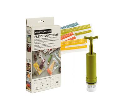 FrescoVuoto StarPack - pompa + 8 buste sottovuoto assortite - PPL - verde-colori assortiti - Perfetto - 29000 - 8052474290007 - DMwebShop