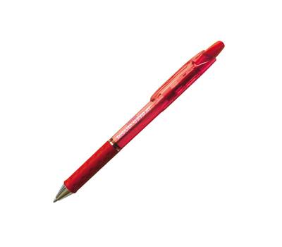 Penna a sfera a scatto Feel It - punta 1 mm - rosso - conf. 12 pezzi - Pentel - BX480-B - 884851028686 - DMwebShop
