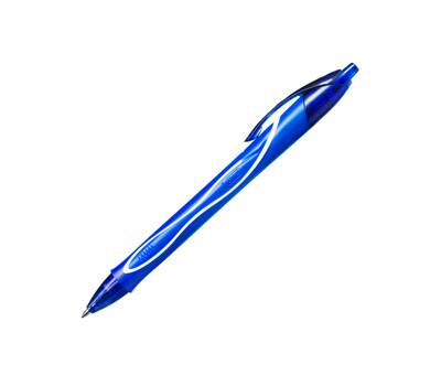 Penna a sfera a scatto Gelocity Quick Dry - punta 0,7 mm - blu - conf. 12 pezzi - Bic - 950442 - 3086123498303 - DMwebShop