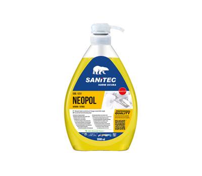 Detergente Neopol Piatti Gel Agrumi - 1 lt - Sanitec - 1231 - 8032680397578 - DMwebShop