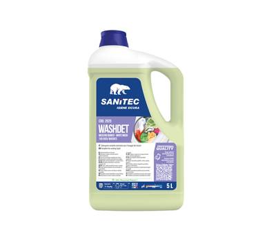 Detersivo liquido Lavatrice Washdet Muschio Bianco - 5 lt - Sanitec - 2025 - 8032680391071 - DMwebShop