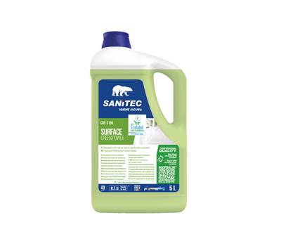 Detergente Green Power Pavimenti - tanica da 5 lt - Sanitec - 3105 - 8032680393679 - DMwebShop