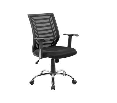 Seduta operativa Miami - con braccioli - schienale in rete nero-seduta nero - Serena Group - H8082K - 8032937537887 - DMwebShop