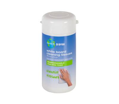 Salviette di pulizia per lavagne bianche Earth-it - conf. 100 pezzi - Bi-office - BC08 - 5603750620013 - DMwebShop