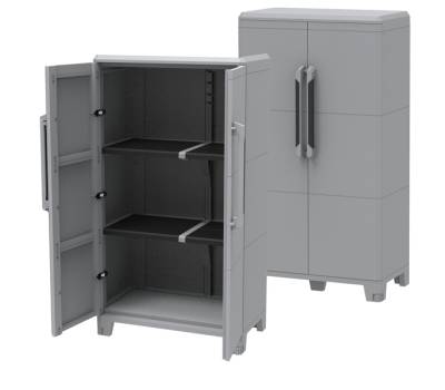 Armadio Transforming Modular 3 - 78 x 43,6 x 143 cm - PPL - grigio - Terry - 1002921 - 8005646029219 - DMwebShop