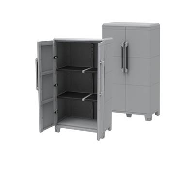 Armadio Transforming Modular 3 - 78 x 43,6 x 143 cm - PPL - grigio - Terry - 1002921 - 8005646029219 - DMwebShop