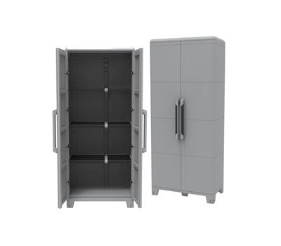 Armadio Transforming Modular 4 - 78 x 43,6 x 184,4 cm - PPL - grigio - Terry - 1002905 - 8005646029059 - DMwebShop