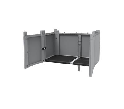 Transforming Extension Kit per armadi Modular - 78 x 43,6 x 41,4 cm - PPL - grigio - Terry - 1002907 - 8005646029073 - DMwebShop