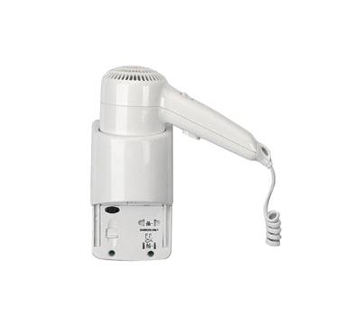Asciugacapelli da hotel Yul Basic aggancio laterale con presa 20x10x22,1 cm 1200 W 220,240 V ABS bianco Medial 704001 - 6958 Asciugacapelli da hotel Yul Basic aggancio laterale con presa 20x10x22,1 cm 1200 W 220,240 V ABS bianco Medial 704001 - 6958