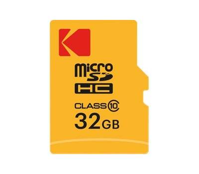 Micro SDHC Class 10 Extra - 32 Gb - Kodak - EKMSDM32GHC10CK - 3126170158352 - DMwebShop