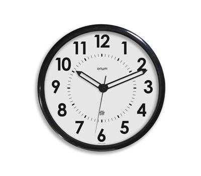 Orologio da parete Automatic DST Orion con radiocontrollo diametro 36 cm bianco nero Cep 2110970011 - 9051