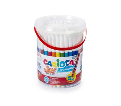 Pennarelli Joy punta fine colori assortiti Barattolo 100 pezzi - 9442