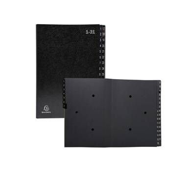 Classificatore numerico 1/31 Ordonator - 25 x 33 cm - nero - Exacompta - 57032E - 3130630570325 - DMwebShop