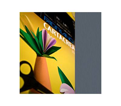 Cartoncino CartaCrea - 35 x 50 cm - 220 gr - ferro - blister 10 fogli - Fabriano - 46435122 - 8001348127741 - DMwebShop