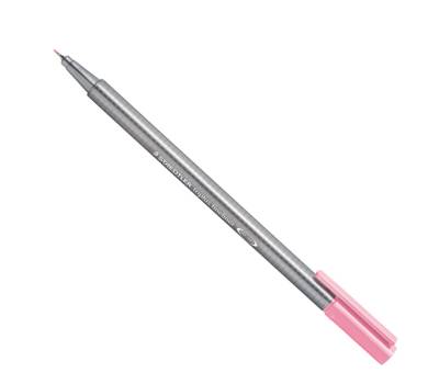 Penna Fineliner triplus - tratto 0,3 mm - rosa - conf. 10 pezzi - Staedtler - 334-21 - 4007817331088 - DMwebShop