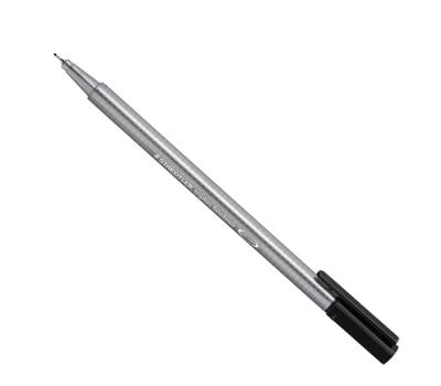 Penna Fineliner triplus - tratto 0,3 mm - nero - conf. 10 pezzi - Staedtler - 334-9 - 4007817334089 - DMwebShop