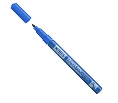 Marcatore permanente N50S - punta tonda - blu - Pentel - N50S-C - 884851030115 - DMwebShop