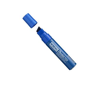 Marcatore permanente N50XL - punta scalpello - blu - Pentel - N50XL-C - 884851030030 - DMwebShop