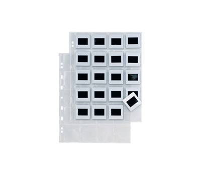 Buste forate porta diapositive Atla F Dia 20 - 20 spazi - 5,5 x 5,5 cm - trasparente - conf. 10 pezzi - Sei Rota - 662514 - 8004972016047 - DMwebShop
