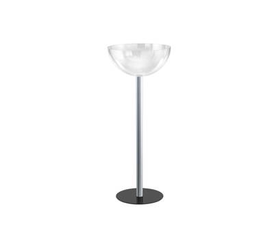 Espositore da terra con 1 semisfera contenitore diametro 50 cm altezza 96 cm - 17838