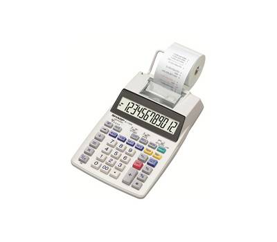Calcolatrice da tavolo scrivente - 150 x 230 x 51,5 mm - 12 cifre - Bianco - Sharp - EL1750V - 4974019900544 - DMwebShop