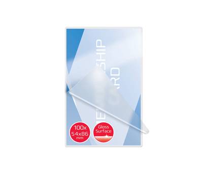 Pouches per plastificazione - credit card - 54 x 86 mm - 2 x 250 micron - conf. 100 pezzi - GBC - 3740430 - 33816030756 - DMwebShop