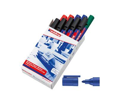 Marcatore a base d'acqua 30 - punta tonda - 1,5 - 3 mm - colori assortiti - scatola 10 pezzi - Edding - 4-30 999 - 4004764825929 - DMwebShop