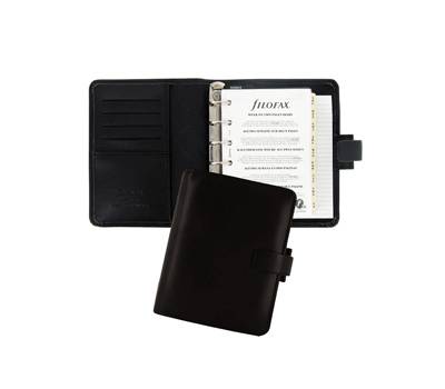 Organiser Metropol Pocket - similpelle - nero - 14,6 x 11,5 x 3,5 cm - Filofax - L026960 - 757286158887 - DMwebShop