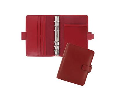 Organiser Metropol Pocket - similpelle - rosso - 14,6 x 11,5 x 3,5 mm - Filofax - L026962 - 757286153080 - DMwebShop