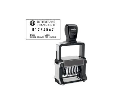 Timbro Professional 4.0 5558/PL Numeratore - 8 colonne 5 mm - autoinchiostrante - Trodat - 120204 - 190084202046 - DMwebShop