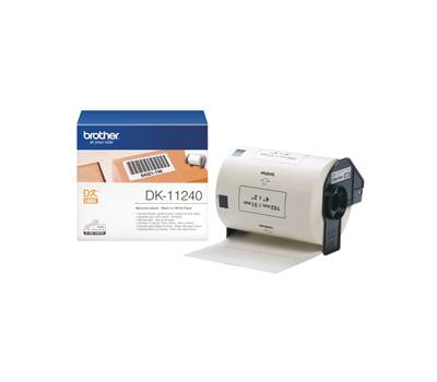 Etichette adesive 600 - 102 x 51 mm - nero-bianco - Brother - DK-11240 - 4977766646321 - DMwebShop