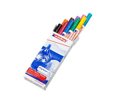 Marcatore permanente a vernice 751 punta tonda fine da 1 a 2 mm astuccio 10 pezzi - 11839 Marcatore permanente a vernice 751 punta tonda fine da 1 a 2 mm astuccio 10 pezzi - 11839