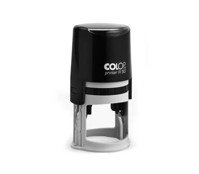 Timbro diametro 50 mm 6 righe personalizzabile autoinchiostrante Colop PRINTER R50 - 2106