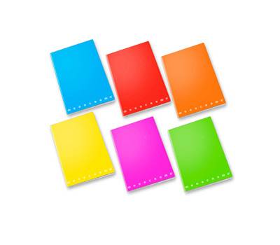 Maxiquaderno Monocromo Fluo - A4 - quadretto 5 mm - con margine - 42 fogli - 80 gr - conf. 10 pezzi - Pigna - 02267920Q - 8005235507302 - DMwebShop