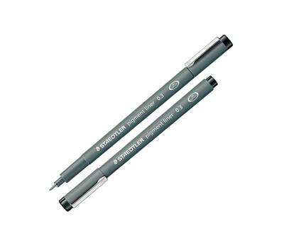 Pennarello Pigment Liner 308 - nero - 0,3 mm - conf. 10 pezzi - Staedtler - 308 03-9 - 4007817330418 - DMwebShop