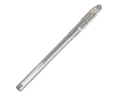 Penna sfera gel G 1 - punta 0,7 mm - silver - conf. 12 pezzi - Pilot - 001682 - 4902505156359 - DMwebShop