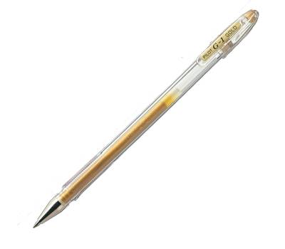 Penna sfera gel G 1 - punta 0,7 mm - gold - conf. 12 pezzi - Pilot - 001681 - 4902505156342 - DMwebShop