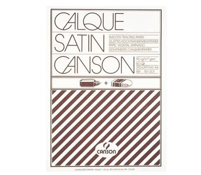 Blocco carta lucida satinata per disegno manuale - A4 - 50 fogli - 90 gr - conf. 10 pezzi - Canson - C200757201 - 3148957572014 - DMwebShop
