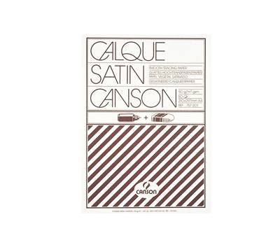 Blocco carta lucida satinata per disegno manuale - A4 - 50 fogli - 90 gr - conf. 10 pezzi - Canson - C200757201 - 3148957572014 - DMwebShop