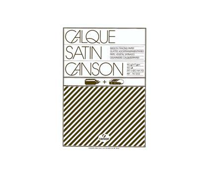 Blocco carta lucida satinata per disegno manuale - A3 - 50 fogli - 90 gr - Canson - C200757202 - 3148950175137 - DMwebShop