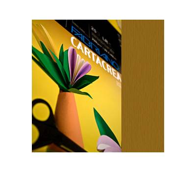 Cartoncino CartaCrea - 35 x 50 cm - 220 gr - marrone 106 - blister 10 fogli - Fabriano - 46435106 - 8001348127598 - DMwebShop