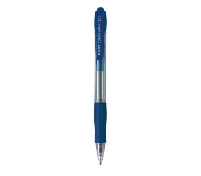 Penna a sfera a scatto Supergrip - punta media 1 mm - blu - conf. 12 pezzi - Pilot - 001441 - 4902505154904 - DMwebShop