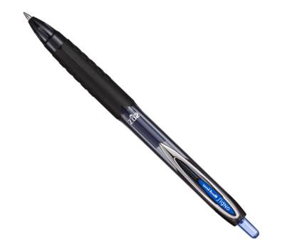 Roller gel a scatto Uni Ball Signo 207 - punta 0,7 mm - blu - Uni Mitsubishi - M UM207E B - 4902778308677 - DMwebShop