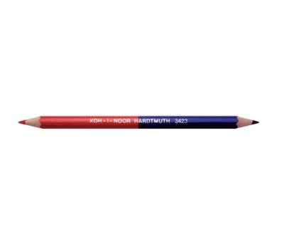 Matita bicolore grossa - rosso-blu - Koh I Noor - conf. 12 pezzi - H3423 - 8032173007724 - DMwebShop